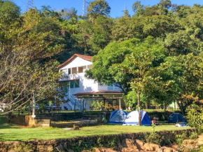 Parque Ribeirão - Cachoeira da Fumaça - Pousada Camping